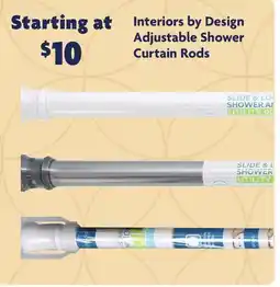 Family Dollar Interiors by Design Adjustable Shower Curtain Rods offer