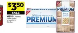 Dollar General NABISCO Premium Saltine Crackers or Fresh Stacks offer
