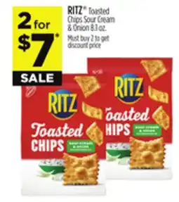 Dollar General RITZ Toasted Chips Sour Cream & Onion offer