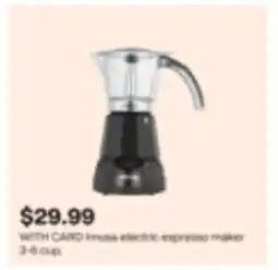CVS Imusa electric espresso maker 3-6 cup offer