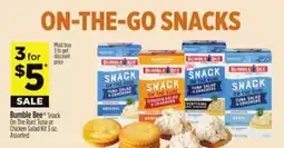 Dollar General Bumble Bee Snack On The Run! Tuna or Chicken Salad Kit offer