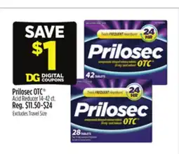 Dollar General Prilosec OTC Acid Reducer offer