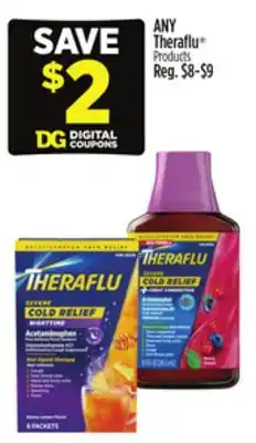 Dollar General ANY Therafl u Products offer