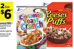 Dollar General General Mills Cereal offer