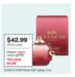 CVS Wild Rose EDP spray offer