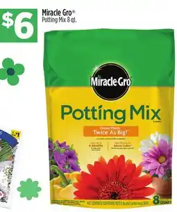 Dollar General Miracle Gro Potting Mix offer
