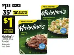 Dollar General Michelina's Entrée offer