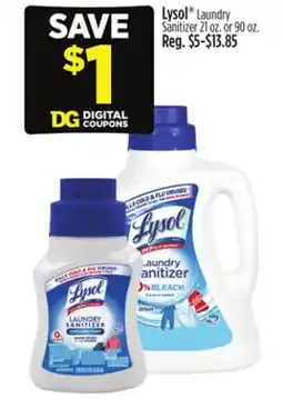 Dollar General Lysol Laundry Sanitizer offer
