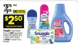 Dollar General Snuggle or Purex offer