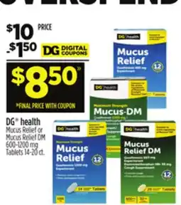 Dollar General DG health offer