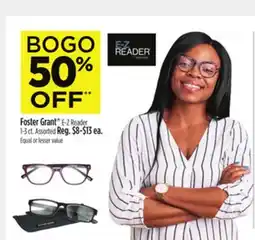 Dollar General Foster Grant E-Z Reader offer