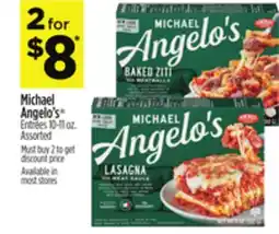 Dollar General Michael Angelo's Entrées offer