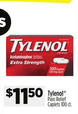 Dollar General Tylenol Pain Relief Caplets offer