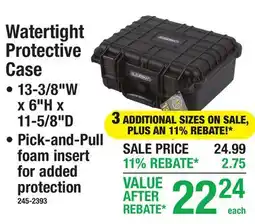 Menards Watertight Protective Case offer