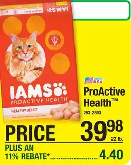 Menards ProActive Health offer