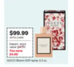 CVS GUCCI Bloom EDP spray 3.3 oz offer