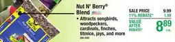 Menards Nut N' Berry Blend offer