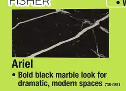 Menards Ariel Porcelain Tile offer