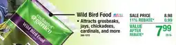 Menards Wild Bird Food offer