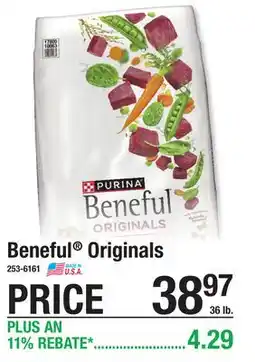 Menards Beneful Originals offer