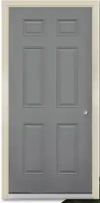 Menards 6-Panel Prehung Exterior Door offer