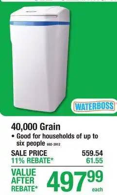 Menards 40,000 Grain offer
