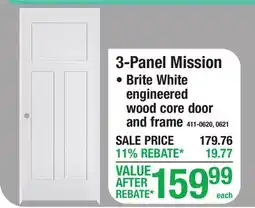 Menards 3-Panel Mission offer