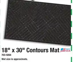 Menards 18 x 30 Contours Mat offer
