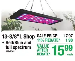 Menards 13-3/8L Shop offer