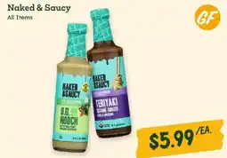 Sprouts Farmers Market Naked & Saucy offer