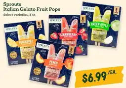Sprouts Farmers Market Sprouts Italian Gelato Fruit Pops offer