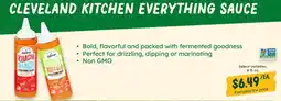 Sprouts Farmers Market Cleveland kitchen everything sauce offer