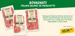 Sprouts Farmers Market Rovagnati italian salame or prosciutto offer