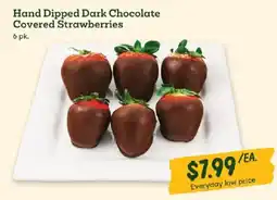 Sprouts Farmers Market Hand Dipped Dark Chocolate Covered Strawberries offer