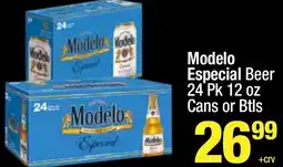 Super King Markets Modelo Especial Beer offer