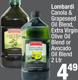 Super King Markets Lombardi Canola & Grapeseed Oil Blend, Extra Virgin Olive Oil Blend or Avocado Oil Blend offer