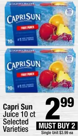 Super King Markets Capri Sun Juice offer