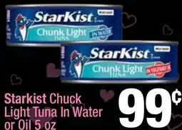 Super King Markets Starkist Chunk Light Tuna in Water or Oil offer