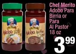 Super King Markets Chef Merito Adobo Para Birria or Para Al Pastor offer