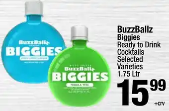 Super King Markets BuzzBallz Biggies Ready to Drink Cocktails offer