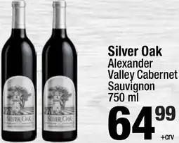 Super King Markets Silver Oak Alexander Valley Cabernet Sauvignon offer