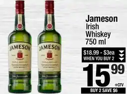 Super King Markets Jameson Irish Whiskey offer