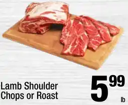 Super King Markets Lamb Shoulder Chops or Roast offer