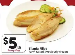 Albertsons Tilapia Fillet offer