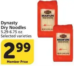 Albertsons Dynasty Dry Noodles offer