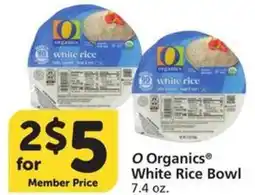 Albertsons O Organics® White Rice Bowl offer
