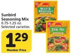 Albertsons Sunbird Seasoning Mix offer