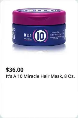 JC Penney It's A 10 Miracle Hair Mask, 8 Oz offer