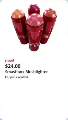JC Penney Smashbox Blushlighter offer