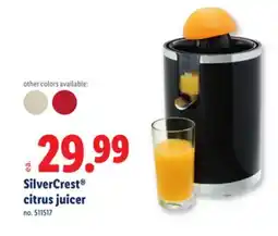 Lidl SilverCrest citrus juicer offer